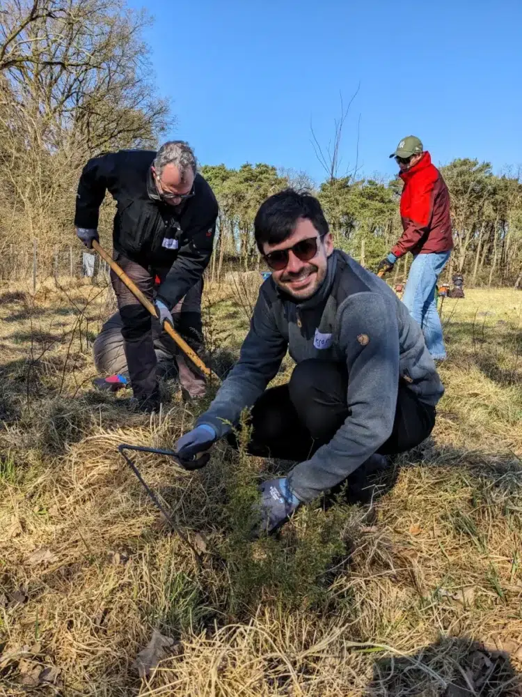 ...ein Corporate Voulnteering Einsatz in Kooperation mit Wi mook dat auf Gut Haidehof