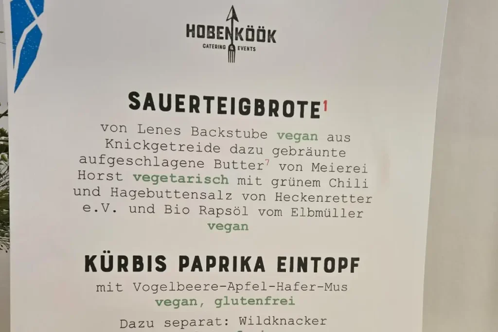 Heckeninspirierte Küche aus der Hobenköök - auch mit Community Produkten vom Heckenretter e.V.